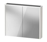Duravit Duravit Miroir LED D-Code 2.0 m SD T J 2 portes, lumière diffuse, 80x70x14,8 cm, blanc brillant Quantité:1