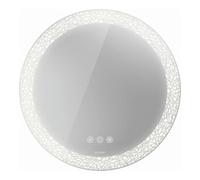 Duravit Duravit Miroir lumineux Happy D.2 Plus 70x70x5,5 cm, 61 W, décor lumineux radial Quantité:1