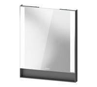 Duravit Duravit Miroir lumineux Qatego 60x75x6,5 cm, 23 W, graphite mat Quantité:1