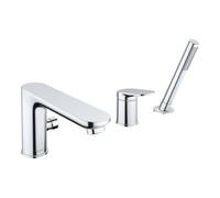 Duravit Duravit Mitigeur bain 3 trous Wave chrome Quantité:1