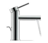 Duravit Duravit Mitigeur lavabo M MinusFlow Circle m, tirette, bec 117 mm, chromé brillant Quantité:1