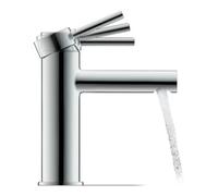 Duravit Duravit Mitigeur lavabo M MinusFlow Circle sans tirette, bec 117 mm, chrome brillant Quantité:1