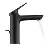 Duravit M Wave mitigeur lavabo WA1020001046 projection 122mm, avec tirant garniture de vidange , noir mat