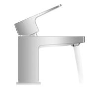 Duravit Manhattan Mitigeur monocommandé pour lavabo, saillie 95 mm, sans garniture découlement, MH1010002010, Couleur: Chrome brillant
