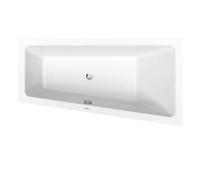Duravit No.1 baignoire encastrée, trapèze, 1500x800mm, 1 pente de dossier à droite, blanc, 700505000000000