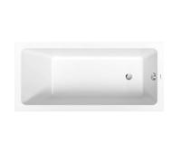 Duravit No.1 baignoire encastrée, rectangulaire, 1700x700mm, 1 pente de dossier, blanc, 700489000000000