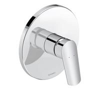 Duravit Duravit No. 1 Kit de montage complet Mitigeur douche encastré 1 voie, chromé Quantité:1