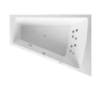 Duravit Duravit Paiova baignoire balnéo 180x140 cm, jet, version EB, 1 RS droite, blanc Quantité:1