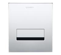 Duravit Plaque de déclenchement électronique DuraSystem A2 – zinc 130×150 mm, chromé, nettoyage
