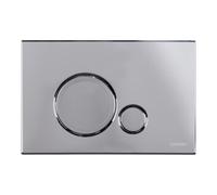 Duravit DuraSystem plaque de déclenchement mécanique pour WC Beta 120, DualFlush, 230x150,5mm, WD5010021000, Couleur: Chrome brillant