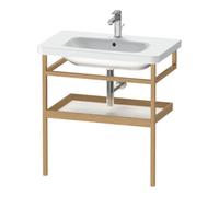 Duravit Duravit Porte-serviettes DuraStyle 74x44 cm, blanc brillant/chêne massif, avec tablette Quantité:1