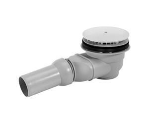 Duravit Duravit PuraVida bonde de receveur de douche d= 9 cm, sortie horizontale, blanc Quantité:1