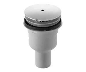 Duravit Duravit PuraVida Bonde de receveur de douche d=9cm, sortie verticale, chrome Quantité:1