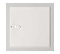 Duravit Duravit Quadrat Bac à douche Tempano 100x100x4 cm, affleurant, blanc Quantité:1