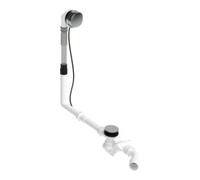 Duravit Duravit Quadroval Garniture vidage/débordement avec tirette 65 cm, d 5,2 cm, avec trop-plein baignoire, chromé Quantité:1
