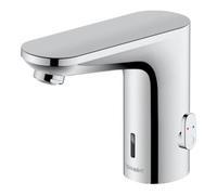 Duravit Duravit Robinet lavabo infrarouge avec capteur 1 Batt., bec 122 mm, régulation température, chrome Quantité:1