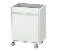Duravit Duravit Rollcontainer Ketho 50x36x67 cm, porte droite, blanc mat Quantité:1