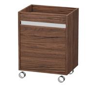 Duravit Duravit Rollcontainer Ketho 50x36x67 cm, porte droite, noyer foncé Quantité:1