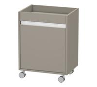 Duravit Duravit Rollcontainer Ketho 50x36x67 cm, porte gauche, basalte mat Quantité:1