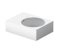 Duravit Duravit Scola lavabo universel 61,5x46 cm, avec trop-plein, à droite, blanc Quantité:1