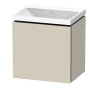 Duravit Duravit Set de meubles L-Cube 45x35x48 cm, 1 porte, en L, gauche, taupe mat Quantité:1
