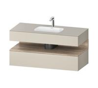 Duravit Duravit Set meuble-lavabo encastré Qatego 120x55x60 cm, E Ma/t m, Kon-WTU, niche Quantité:1