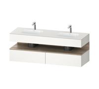 Duravit Duravit Set meuble lavabo encastré Qatego 160x55x60 cm, Kon-WTU, B, E marbre/w mat Quantité:1