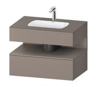 Duravit Duravit Set meuble lavabo encastré Qatego 80x55x60cm, ba m, sous-lavabo console, niche Quantité:1