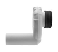 Duravit Duravit Siphon d'évacuation 180x120mm, sortie horizontale, d=50mm, 1-4 l Quantité:1
