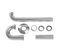Duravit Duravit Siphon tubulaire Starck 1 1/4", tube d'évacuation 300 mm, chrome Quantité:1
