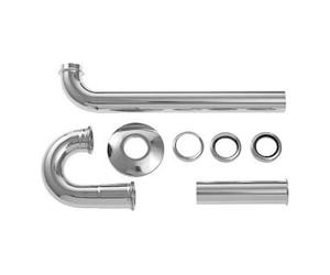 Duravit Duravit Siphon tubulaire Starck 1 1/4", tube d'évacuation 300 mm, chrome Quantité:1