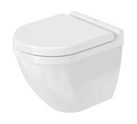 Duravit Duravit Starck 3 Compact WC suspendu, cuvette profonde 37x48,5 cm, 4,5 l, sans bride, avec fixation, blanc Quantité:1