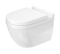 Duravit Duravit Starck 3 WC suspendu, cuvette profonde 36,5x54 cm, 4,5 l, sans bride, blanc Hyg Glaze Quantité:1