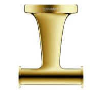 Duravit Duravit Starck T Crochet double pour serviette 6x7,6 cm, or poli Quantité:1