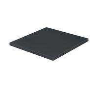 Duravit Duravit Stonetto Receveur de douche Quadrat 100x100x5 cm, anthracite Quantité:1