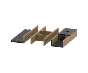 Duravit Duravit Système d'aménagement Universal Set 325x271x55mm, naturel Oa solid, pour WTU Quantité:1
