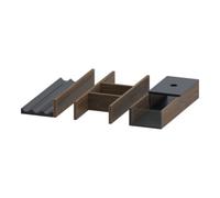 Duravit Duravit Système d'aménagement Universal Set 325x371x55mm, US Nussbaum massif, pour WTU Quantité:1