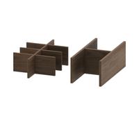Duravit Duravit Système d'aménagement Universal Set 347x271x120mm, US Nussb mass., pour WTU Quantité:1