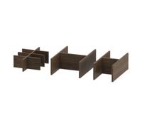 Duravit Duravit Système d'aménagement Universal Set 694x371x120mm, US Nussb mass., pour WTU Quantité:1