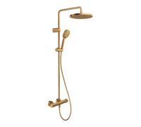 Duravit Duravit Système de douche 1000 MinusFlow Sortie 354 mm, avec thermostat, bronze brossé Quantité:1