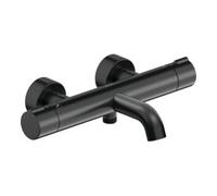 Duravit Duravit Thermostat de baignoire C.1 AP, avec dérivation et inversion, montage mural, noir mat Quantité:1