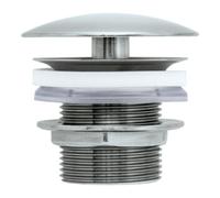 Duravit Duravit Tige de vidange d 72 mm, pour WC sans trop-plein, acier inoxydable brossé Quantité:1