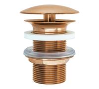 Duravit Duravit Tige de vidange d 72 mm, pour WC sans trop-plein, bronze brossé Quantité:1