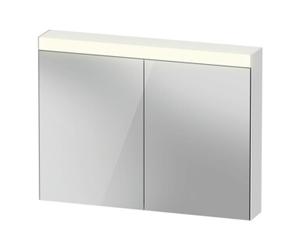 Duravit Duravit Uni-Armoire miroir Lit, version 101x14,8x76 cm, 16 W, 2 portes, LED Quantité:1
