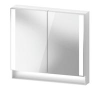 Duravit Duravit Uni-Armoire miroir Type E Qatego 80x75x15,5 cm, blanc mat, 2 portes, mural Quantité:1