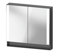 Duravit Duravit Uni Armoire miroir Type J Qatego 80x75x15,5 cm, graph ma, 2 portes, suspendue Quantité:1