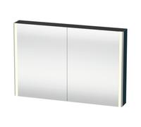 Duravit Duravit Uni-Armoire miroir XSquare 120x80x15,5 cm, blanc mat, 2 portes, LED, mural Quantité:1