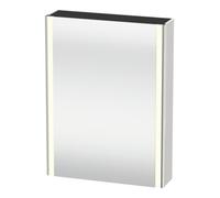Duravit Duravit Uni-Armoire miroir XSquare 60x15x80 cm, 1 porte, sans ES, à gauche, blanc satinée Quantité:1
