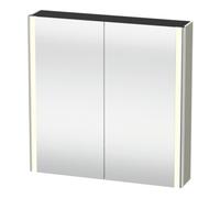 Duravit Duravit Uni-Armoire miroir XSquare CH 80x80x15,5cm, T m, 2 portes, LED, mural Quantité:1