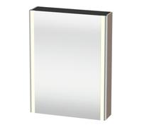 Duravit Duravit Uni-Armoire miroir XSquare encastrée CH 60x15x80cm, 1 porte, sans ES, à droite, base mate Quantité:1